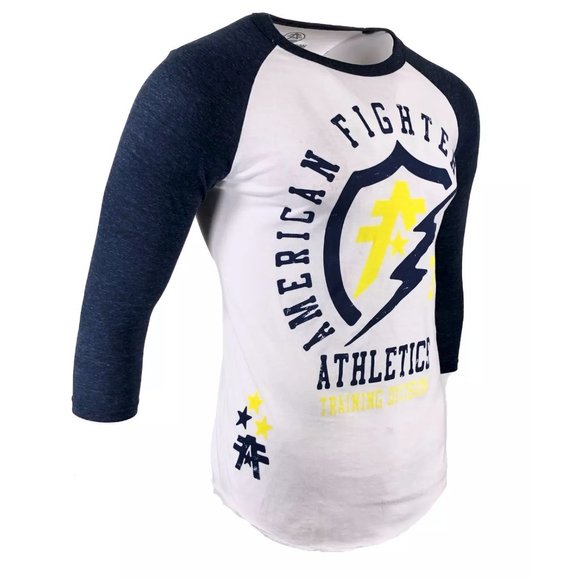 AMERICAN FIGHTER Men's T-Shirt FLASHPOINT RAGLAN A - Picture 4 of 8